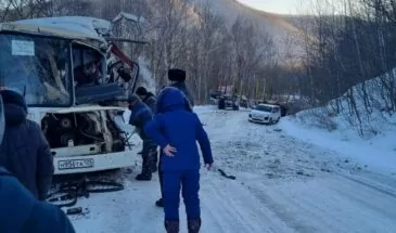 Массовая авария в Приморье: столкновение автобуса и лесовоза привело к многочисленным жертвам