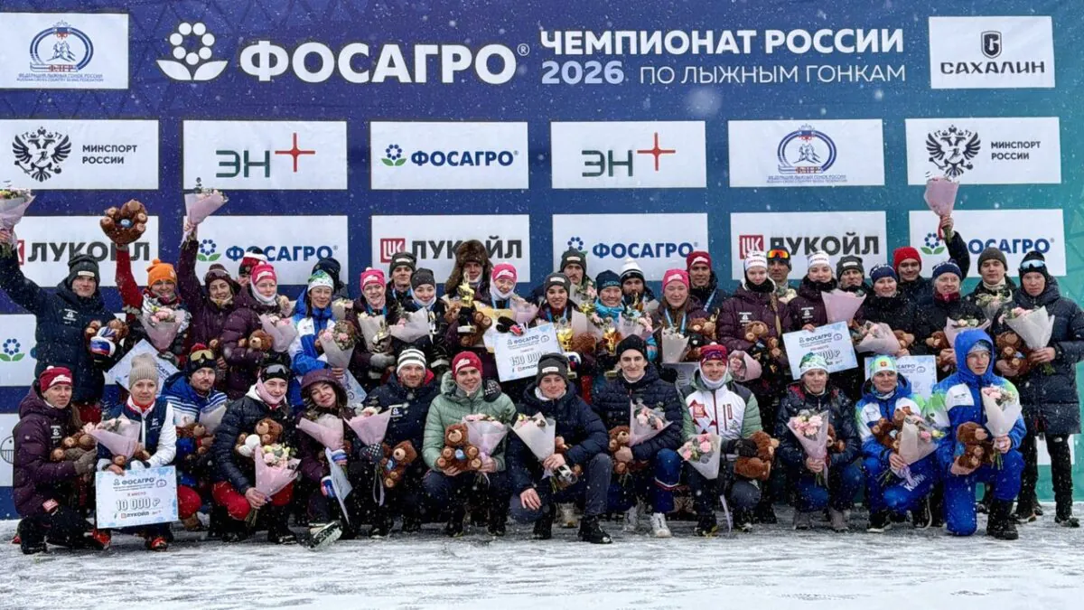 Эмоции, падения и борьба до секунд: как прошел третий день чемпионата России по лыжным гонкам на Сахалине