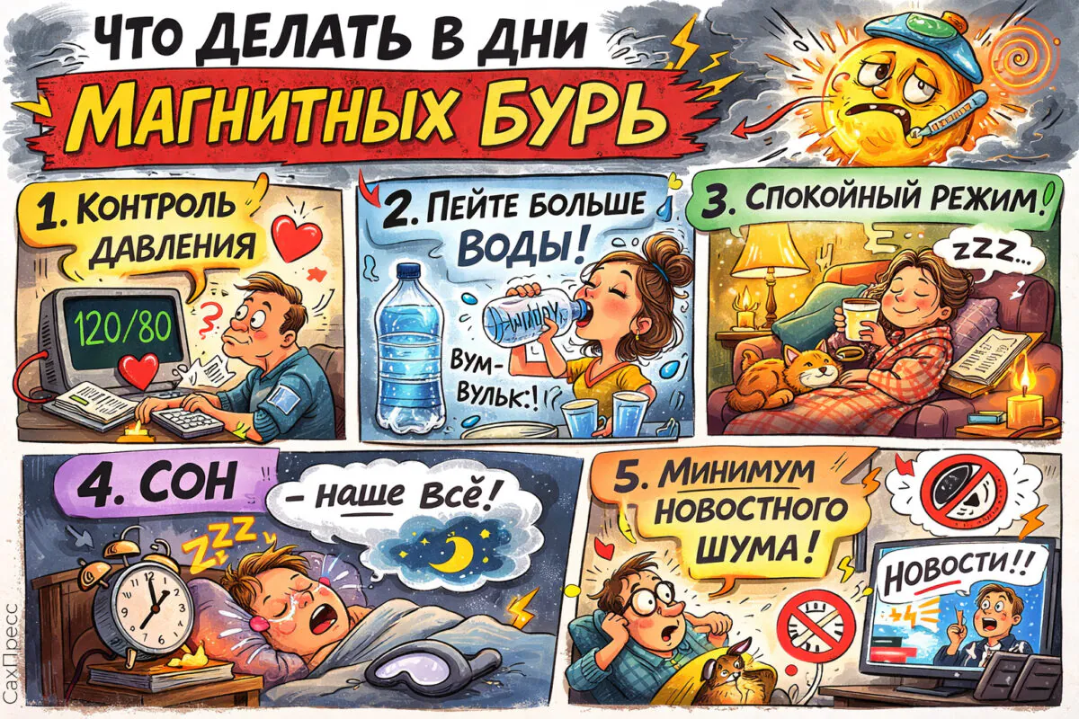 Магнитные бури в марте 2026: даты и влияние на здоровье