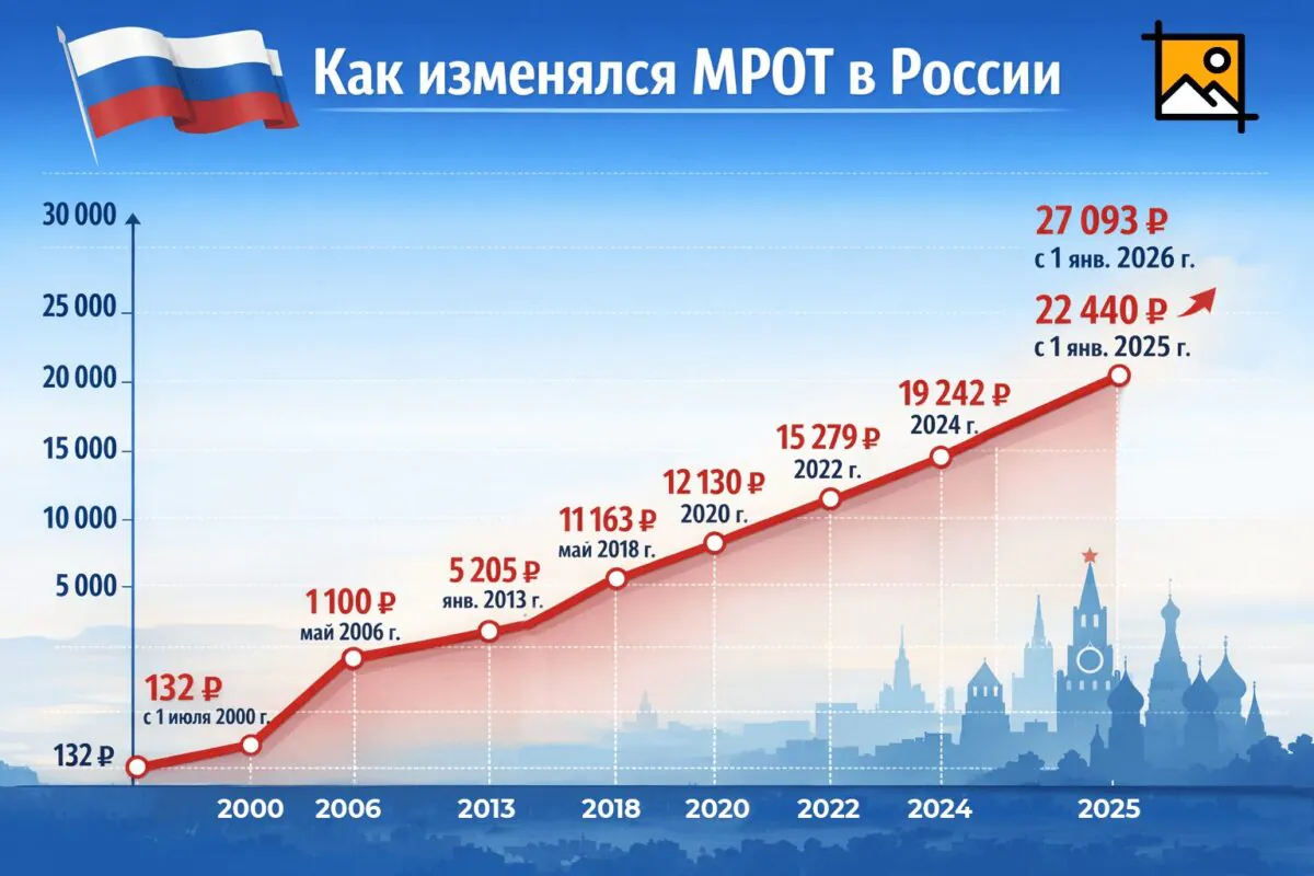 МРОТ хотят поднять до 60 тысяч рублей: вырастут ли зарплаты в 2026 году