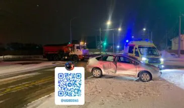 В Южно-Сахалинске водитель выехал на красный и столкнулся с КамАЗом