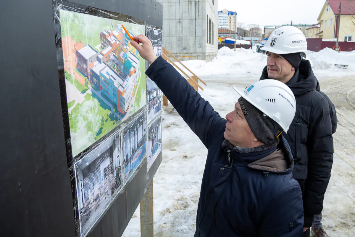 Школу на 1100 мест в 19-м микрорайоне Южно-Сахалинска откроют к 1 сентября 2027 года