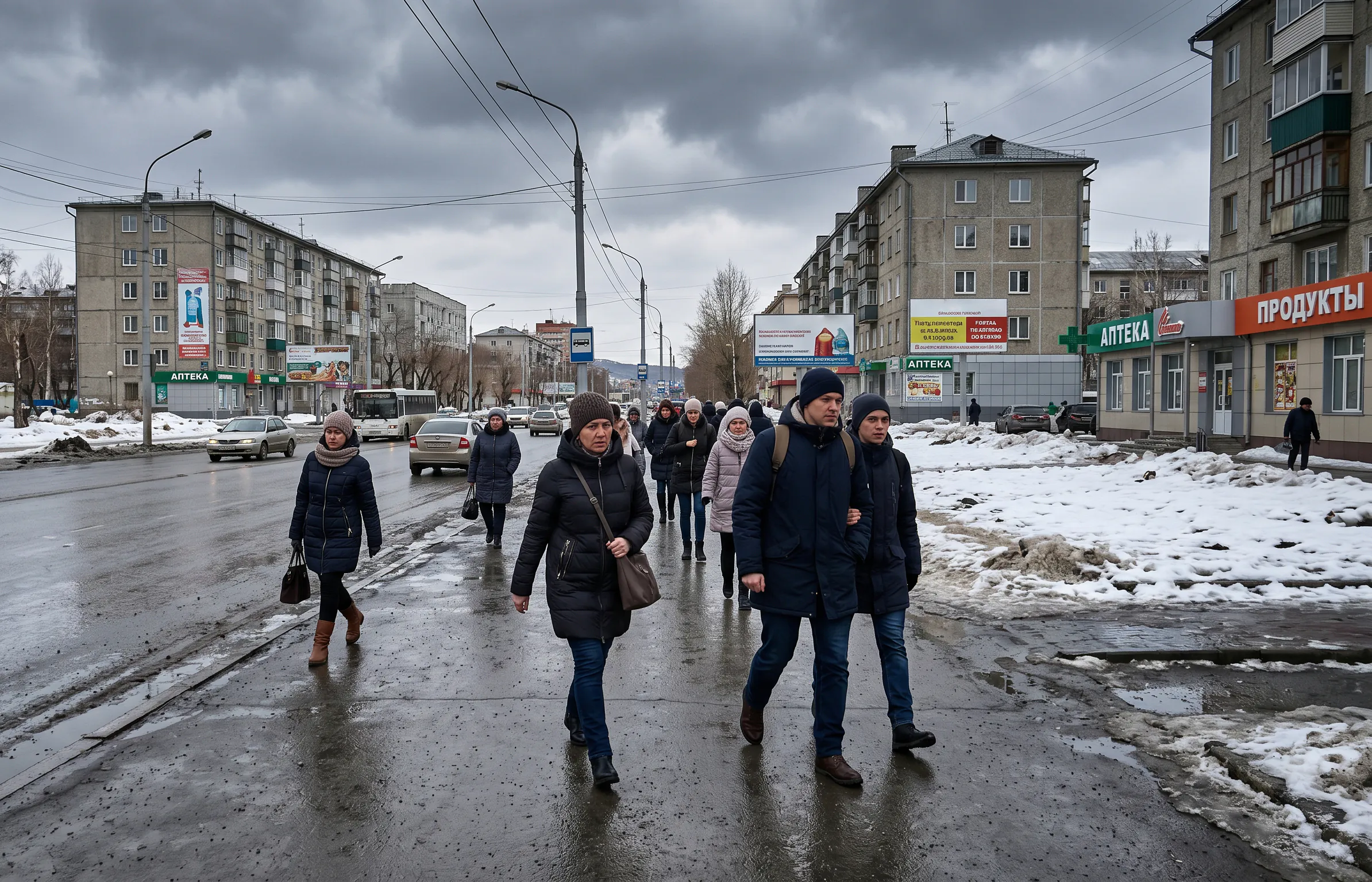 На Сахалине 24 апреля сохранится прохладная погода, местами пройдет снег