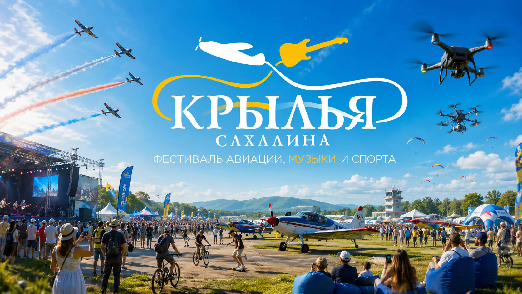 Объявлены даты фестиваля «Крылья Сахалина-2026»