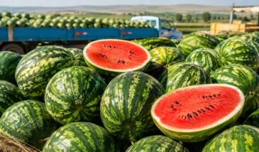 Первые арбузы из Казахстана поступили на Сахалин