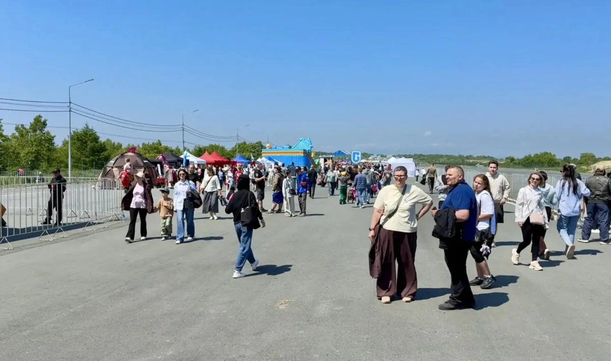 Фестиваль «Крылья Сахалина» собрал десятки тысяч гостей на дронопорте «Пушистый»