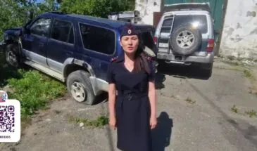 «Скончалась на месте»: ГАИ показала фото с места ДТП в Долинском районе
