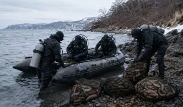 Четверых сахалинцев будут судить за незаконную добычу трепанга на 2 млн рублей