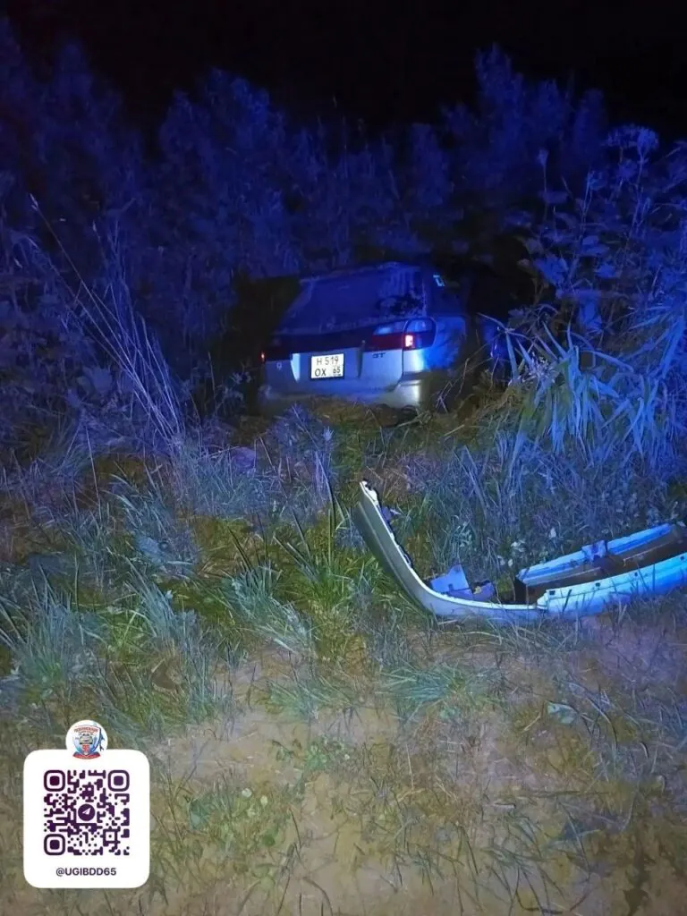 Пьяный водитель Subaru устроил ДТП с пострадавшими на Сахалине