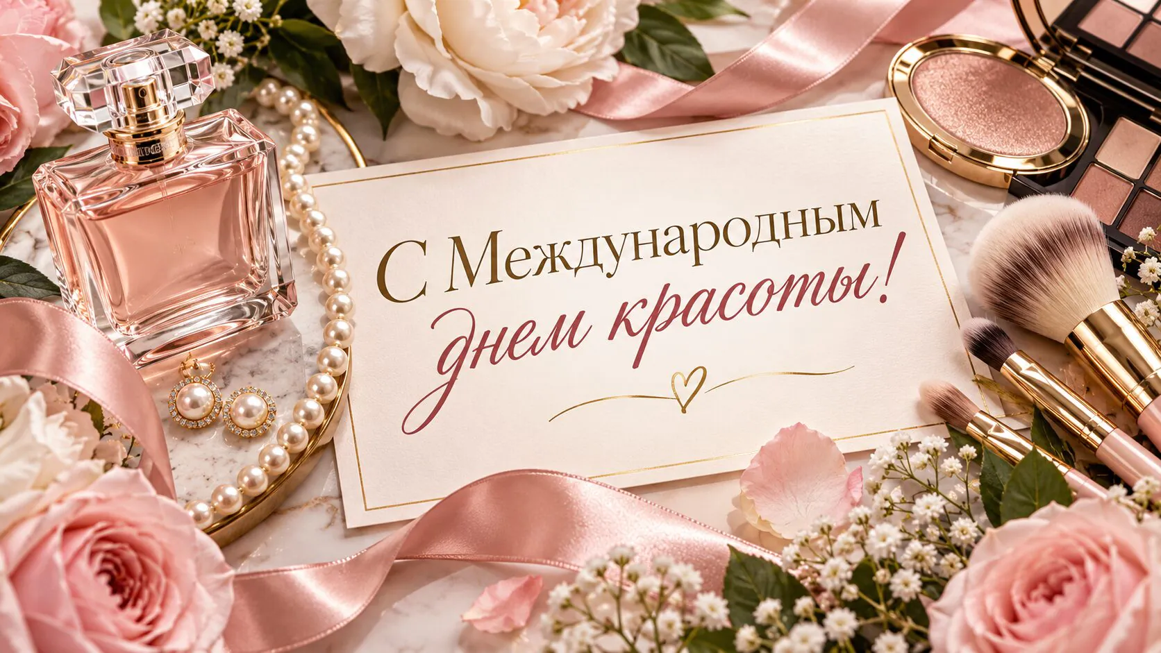 Международный день красоты 2026: красивые картинки и открытки