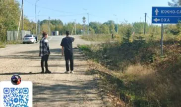 Юный бесправник врезался в столб в Тымовском районе