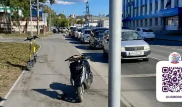 Подросток на мопеде пострадал в ДТП в Южно-Сахалинске
