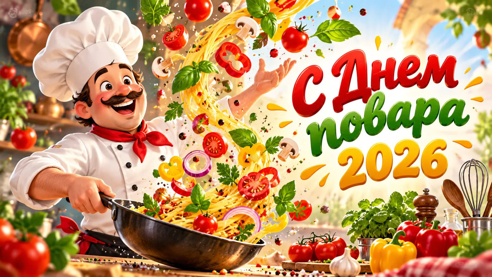 С Днем повара 2026: красивые картинки и поздравления