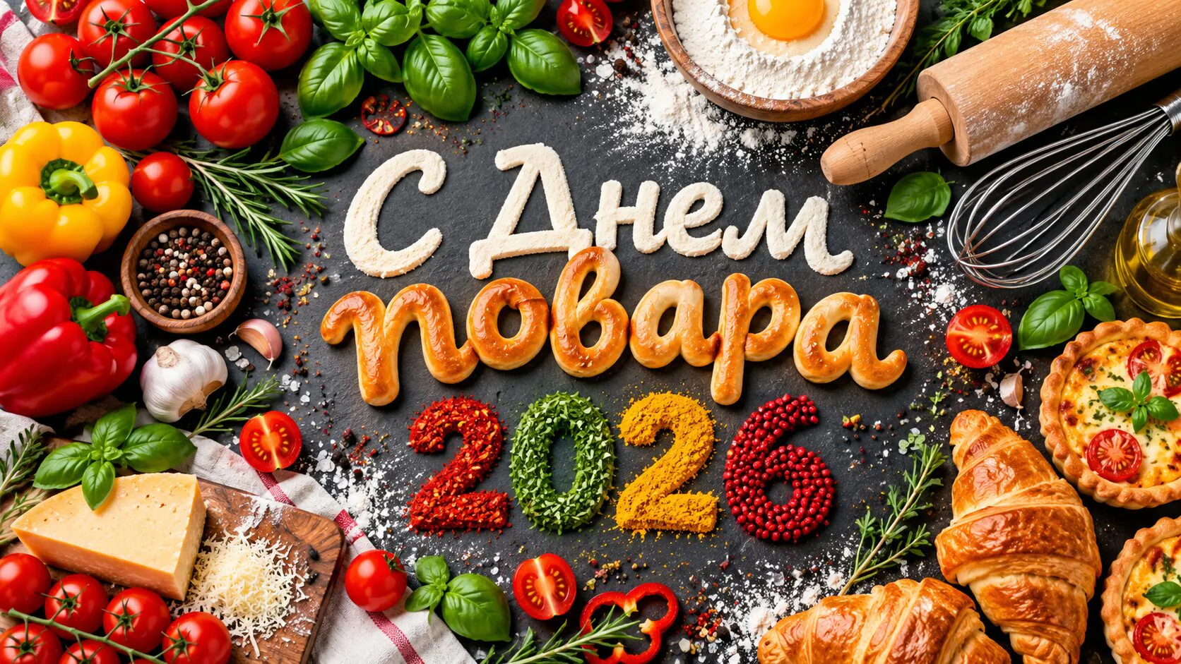 С Днем повара 2026: красивые картинки и поздравления