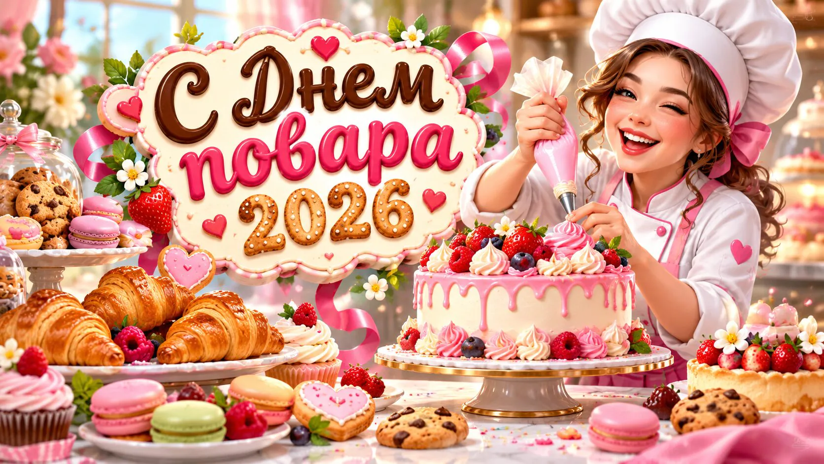 С Днем повара 2026: красивые картинки и поздравления