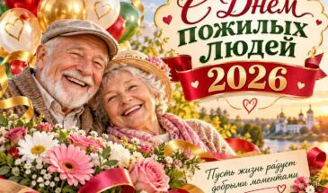 Открытки с Днем пожилого человека 2026: красивые картинки на 1 октября