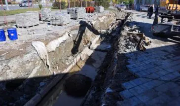 Около 40 домов в Южно-Сахалинске остались без горячей воды из-за ремонта теплотрассы