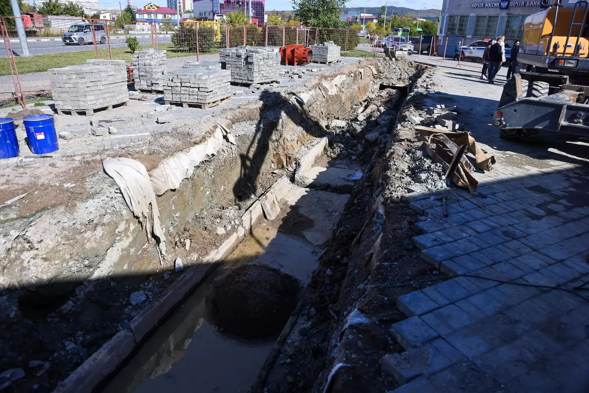 Около 40 домов в Южно-Сахалинске остались без горячей воды из-за ремонта теплотрассы