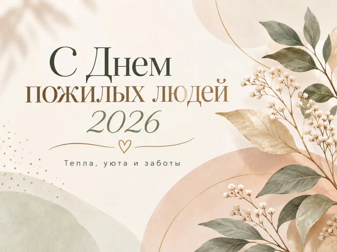 Открытки с Днем пожилого человека 2026: красивые картинки на 1 октября