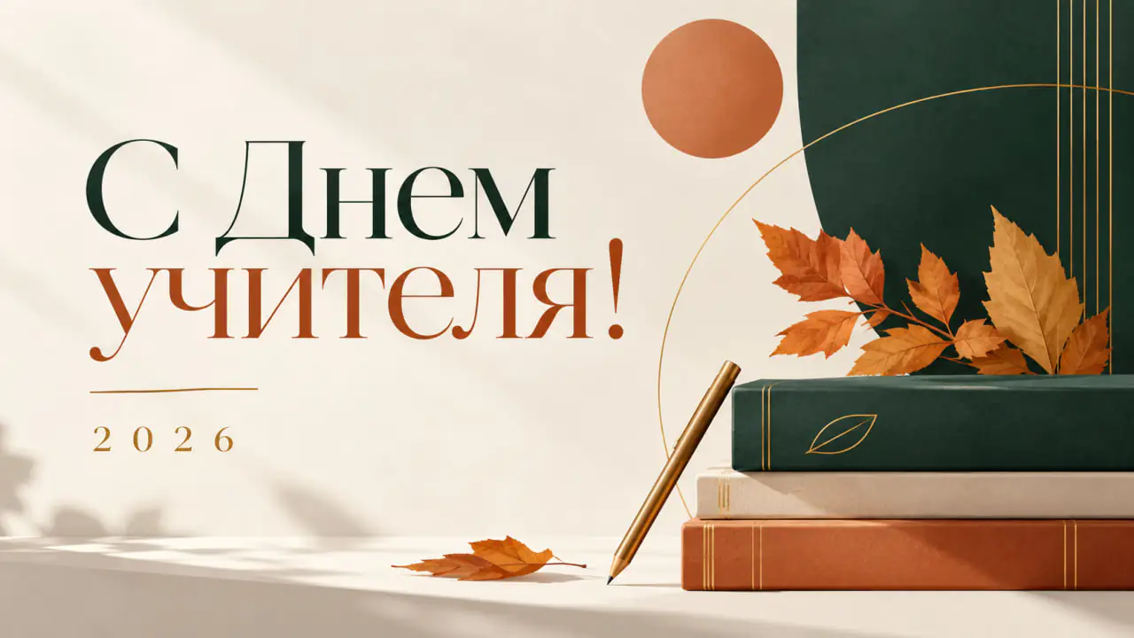 Открытки и картинки с Днем учителя 2026
