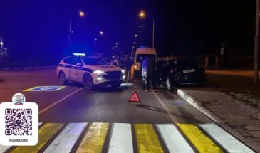 Девочка пострадала при столкновении двух автомобилей в Южно-Сахалинске